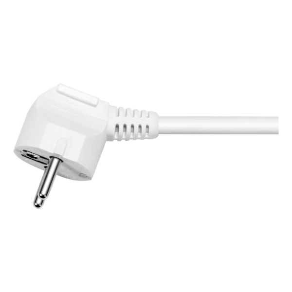 DELTACO GT-0302 Stikdåse 3-stik 16A Hvid 5m