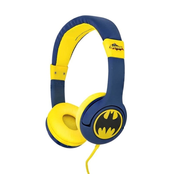 BATMAN Høretelefoner On-Ear Junior 85db Batman Blå Blå