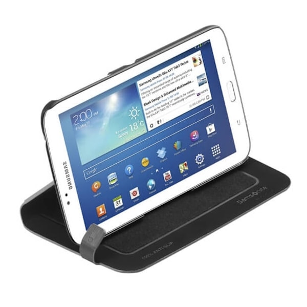 SAMSONITE Tablet Taske Samsung Tab3 7" Sort Rød Svart