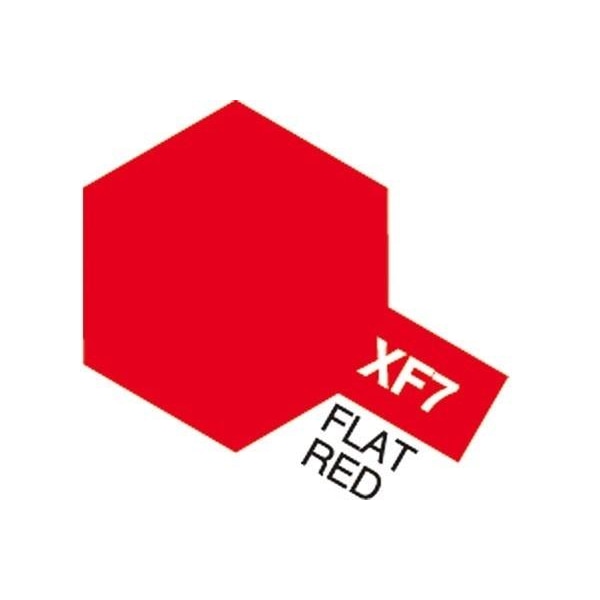 Acrylic Mini XF-7 Flat Red Röd