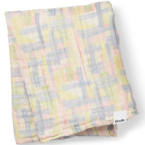 Elodie Details krøllet tæppe, pastelfletninger