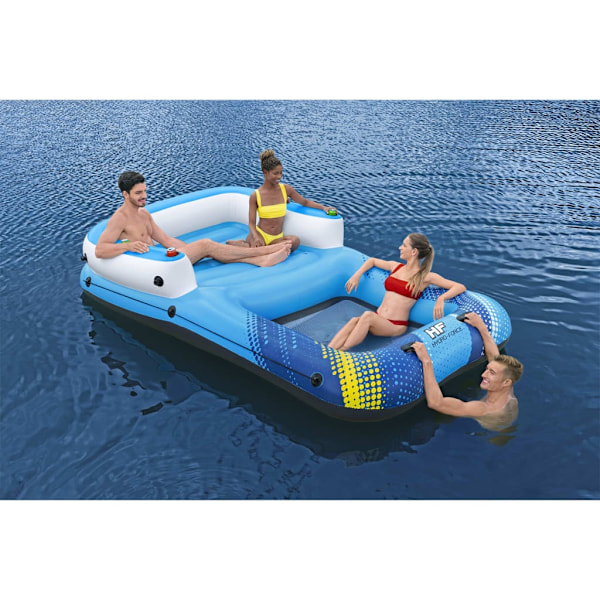 Bestway Gigantisk Badflotte Flytande Ö. 3 x 2 meter - för 4 personer