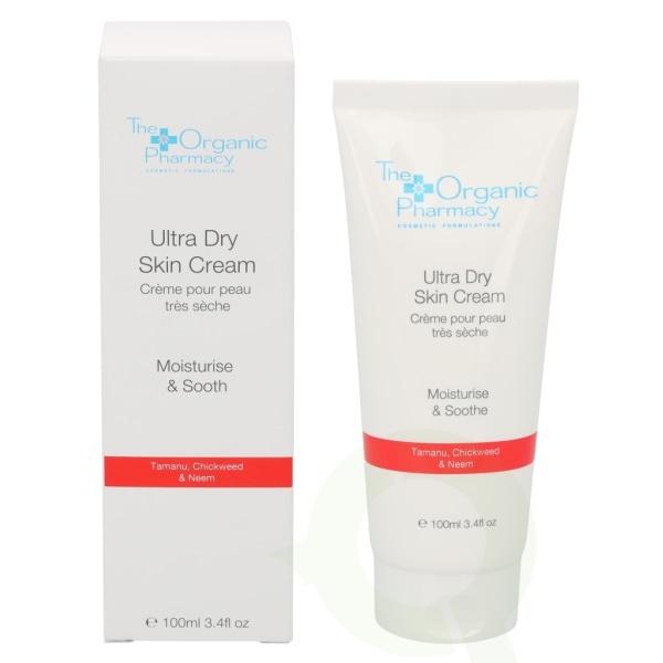Organic Pharmacy Ultra Dry Skin Cream 100 ml Moisturise & So