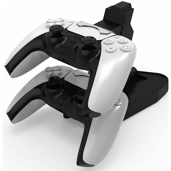 Stativ med opladning til 2 x PS5-kontrol