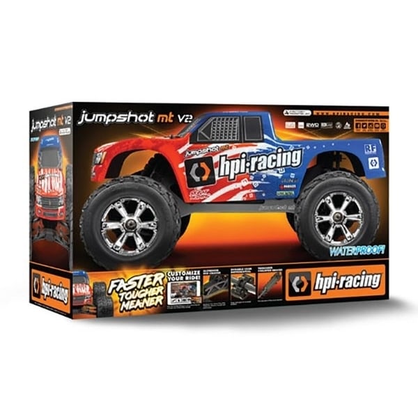 HPI Jumpshot MT V2 - Red/Blue