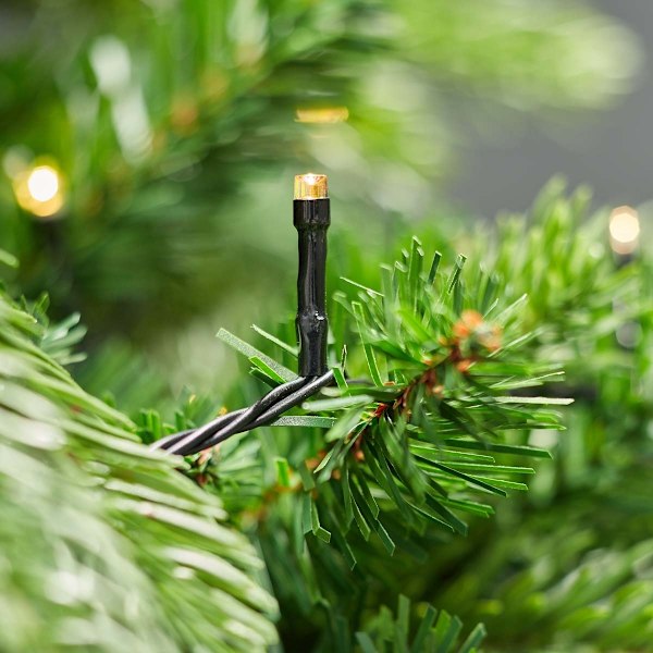 Nedis Julbelysning | Sträng | 192 LED's | Varm Vit | 14.40 m | Ljuseffekter: 7 | Inomhus eller Utomhus | Batteridriven