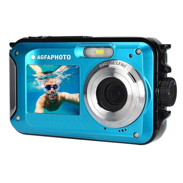 Agfa PHOTO Digital Camera WP8000 CMOS WP 24MP Blue Full HD