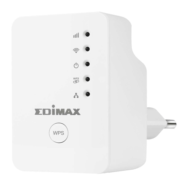 Edimax N300 Mini Wi-Fi Extender/Access Point/Wi-Fi Bridge valkoi