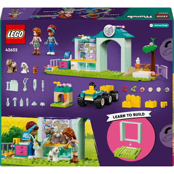 LEGO Friends 42632  - Maatalon eläinten eläinlääkäriasema