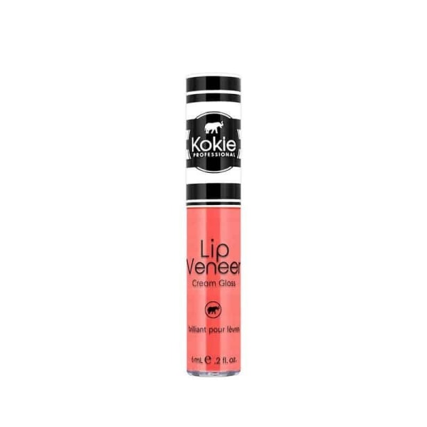 Kokie Lip Veneer Cream Lip Gloss - Just Peachy