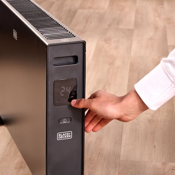 BLACK+DECKER Konvektionsradiator 2000W Digital Sort