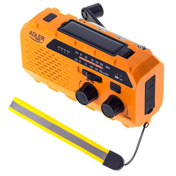 Adler Multifunktionel håndsvingradio, AD 1197