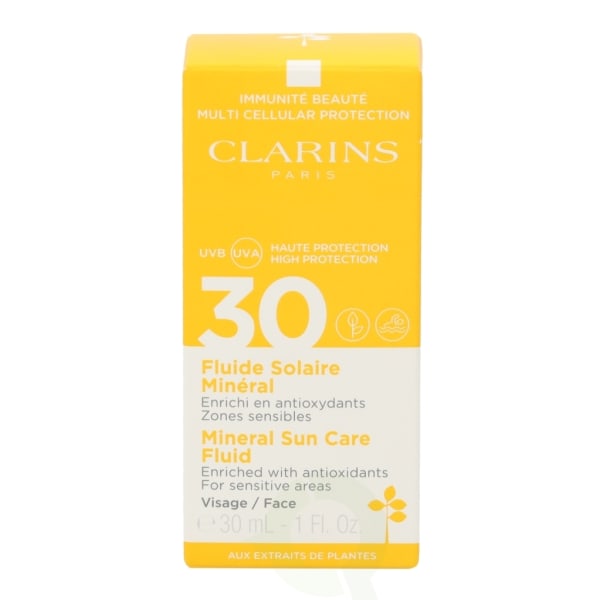 Clarins Mineral Sun Care Fluid SPF30 30 ml Face, For Sensitive A