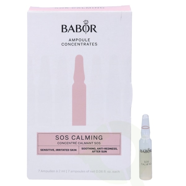 Babor SOS Calming Ampoule Concentrates 14 ml 7x2ml/Sensitive & I
