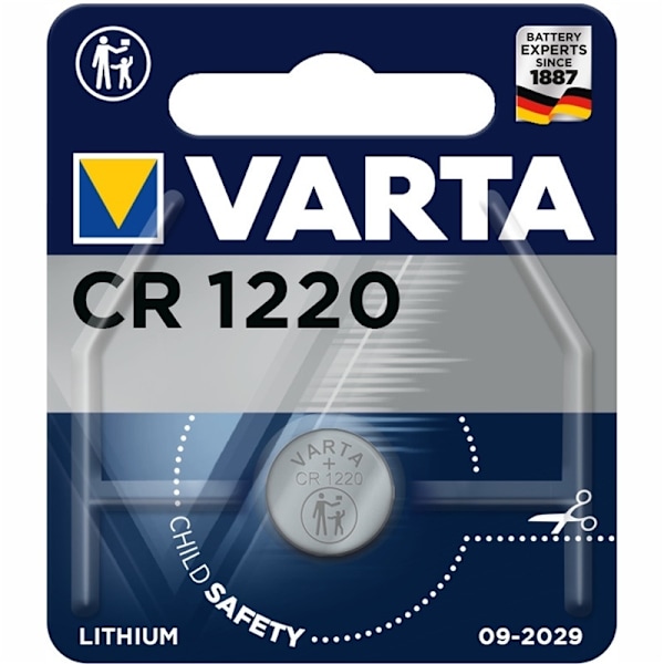 Varta CR1220 3V Lithium Knappcellsba