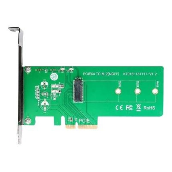PCIe to M.2 PCIe card