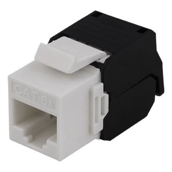 DELTACO UTP Cat6a keystone connector, "Tool-free"