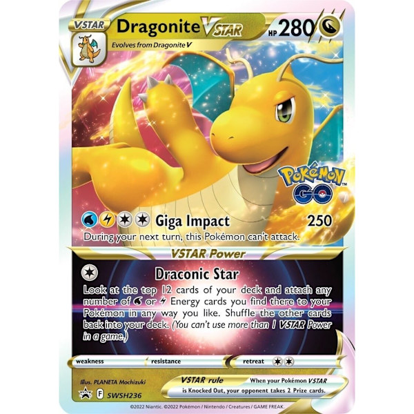 POKEMON GO Dragonite VSTAR Premier Deck Holder Collection - Samlingsset
