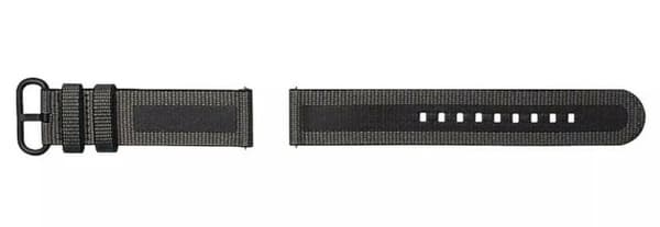 Strap Studio Textil Klockarmband Active 20mm, Svart
