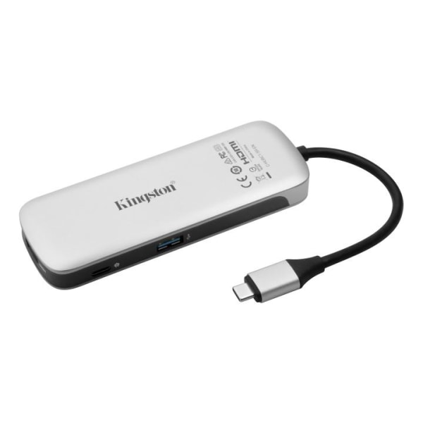 kingston Nucleum USBC hub HDMI USBC passthrough USBA card reader