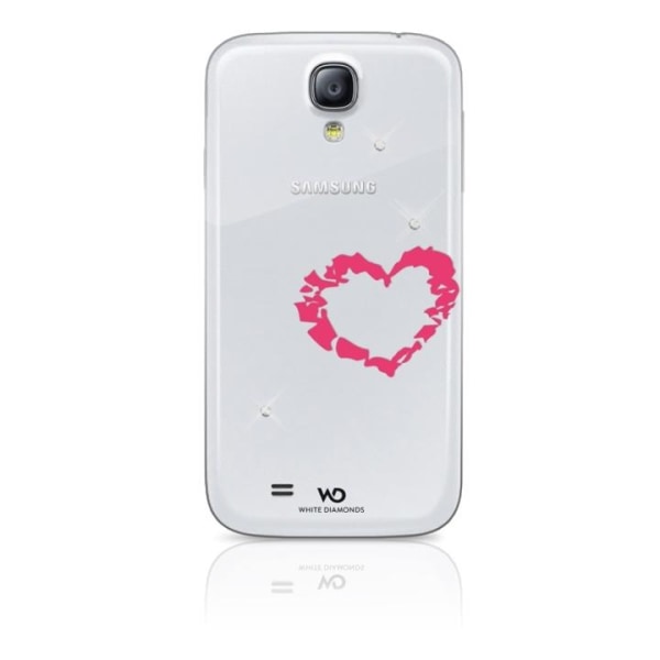 White Diamonds WHITE-DIAMONDS Lipstick Samsung S4 Heart Pink Transparent