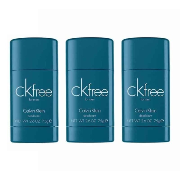 Calvin Klein 3-pack Calvin Klein CK Free Deostick 75ml