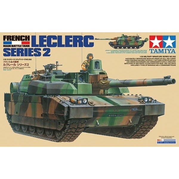 Tamiya 1/35 French Main Battle Tank Leclerc Series 2