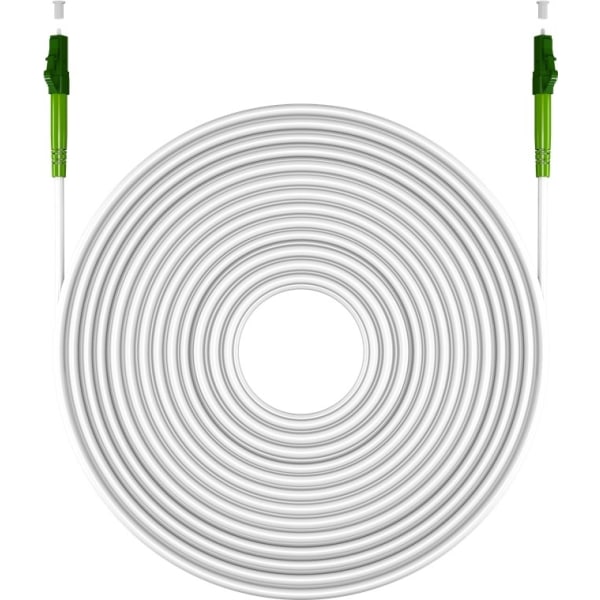 Goobay Fiberoptisk kabel (FTTH), Singlemode (OS2) Hvid, hvid (Si