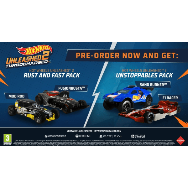 Hot Wheels Unleashed 2: Turbocharged - Day One Edition-spil PS4