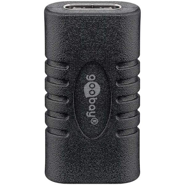 Goobay Adapter USB-C™ til USB-C™, sort USB-C™ stik > USB-C™ stik