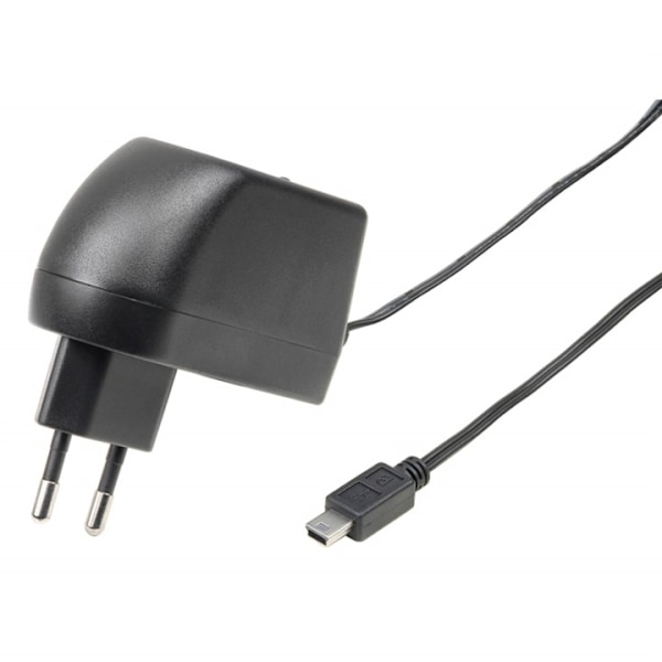 Hama Rejselader MiniUSB 220V Sort
