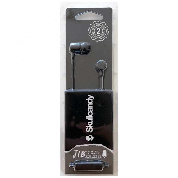 Skullcandy Hörlur In-Ear JIB Mic Svart Svart