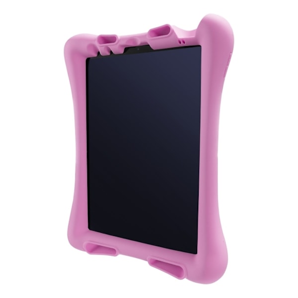 DELTACO Skal i silikon för iPad Air 10,9" (2020/2022) / Pro 11" (2020/2021), stativ, rosa Rosa