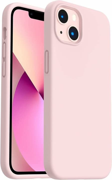 Silikonikotelo iPhone 15 Pro Max - Vaaleanpunainen Rosa