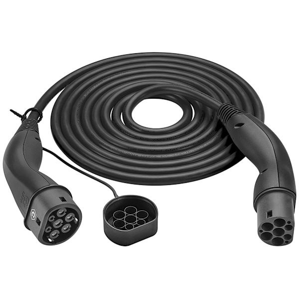 LAPP MOBILITY HELIX laddkabel Typ 2, upp till 22 kW, m, svart (5555935003) 32 A, 3-fas, för laddning av hybrid- och elbilar med Typ 2-anslutning