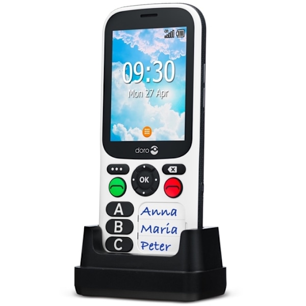 Doro 780X Black/White