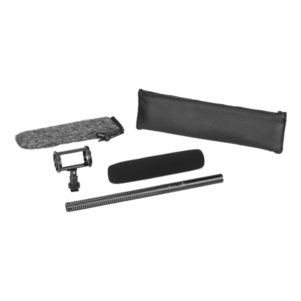 BOYA Professionell Shotgun-mikrofon (lång) svart