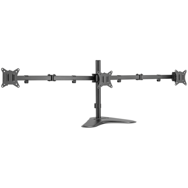 LogiLink Monitoriteline/jalusta kolmelle 17-27\" näytölle 2x658mm