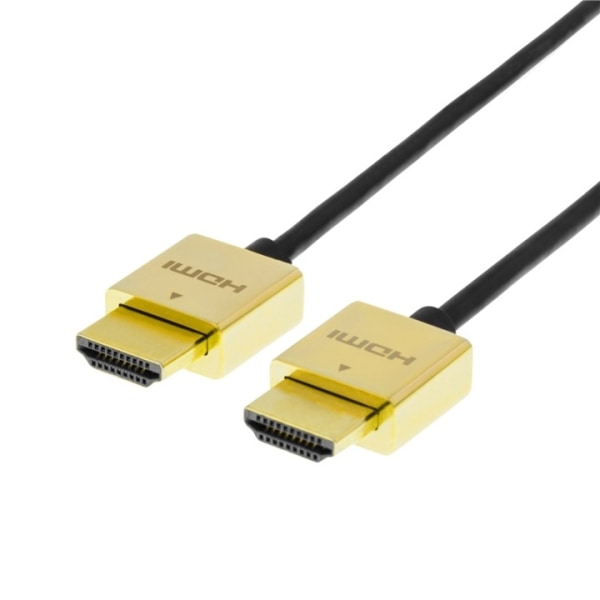 DELTACO PRIME ultratunn HDMI kabel, HDMI High Speed with Ethernet, HDM