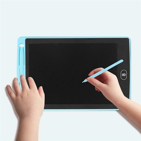 Ritplatta med LCD-display 8,5", Blå