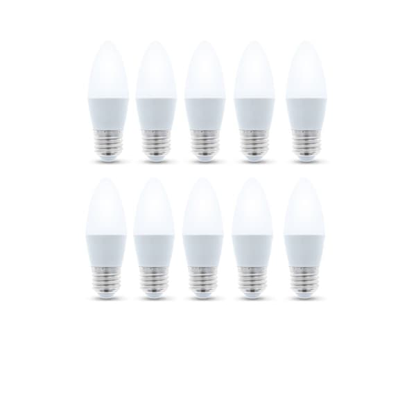 LED-lamppu E27, A65, 18W, 230V, 3000K, 10-pack, Lämmin valkoinen