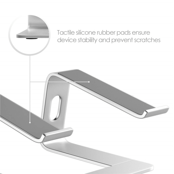 Desire2 Laptopställ Supreme Pro Aluminium Silver