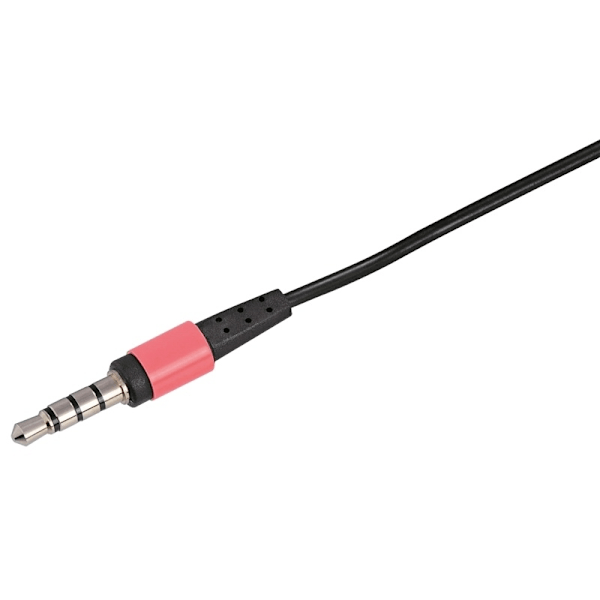 Hama Shiny In-Ear -kuulokkeet, mikrofoni, hopea, vaaleanpunainen Silver
