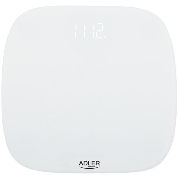 Adler AD 8176 Kylpyhuonevaaka LED-näytöllä, Valkoinen