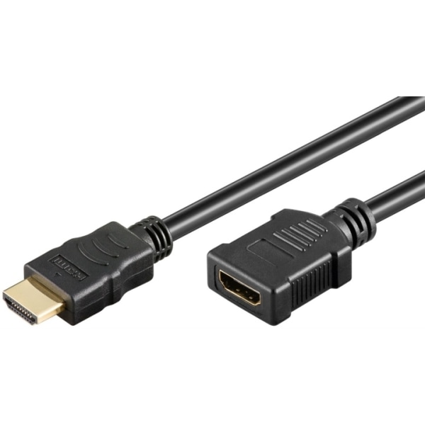 Goobay Höghastighets HDMI™-förlängningskabel med Ethernet HDMI™-