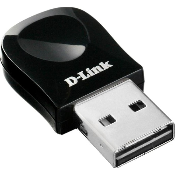 D-Link, USB-adapter för trådlöst nätverk, 802.11b/g/n, nano, WPS