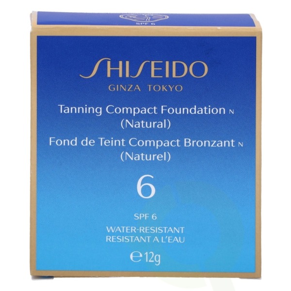 Shiseido Anti-Ag. Tanning Compact Foundation SPF6 12 gr Naturel