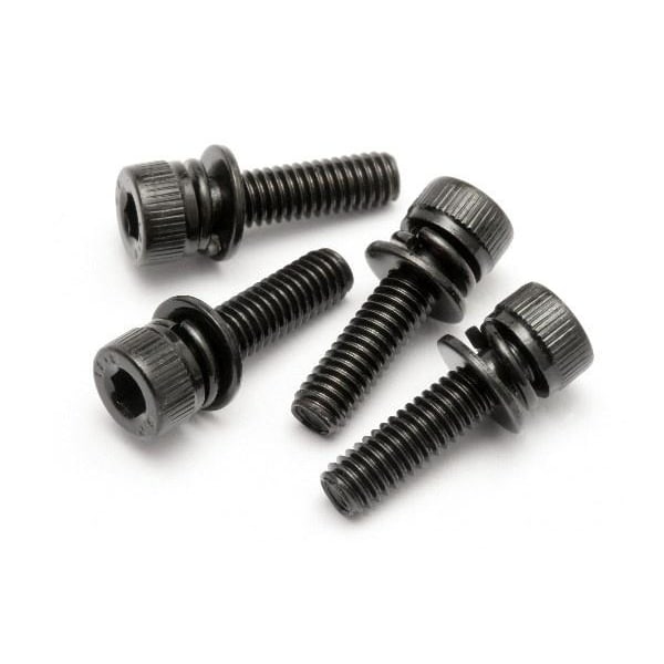 HPI Cap Head Screw M4X15Mm With Washer (4Pcs)