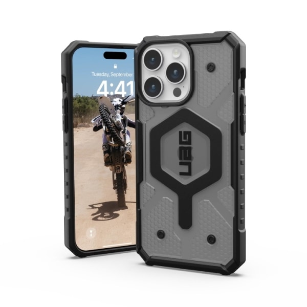 Urban Armor Gear iPhone 15 Pro Max Pathfinder Magsafe - Ash Grå