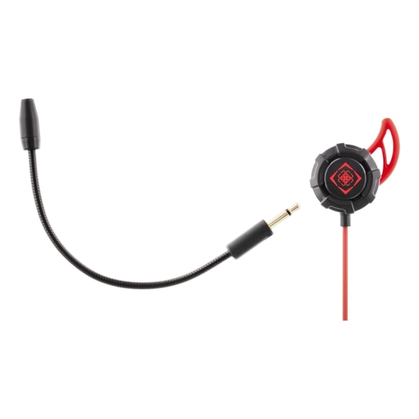 DELTACO GAMING In-Ear headset med avtagbar mikrofon och öronving